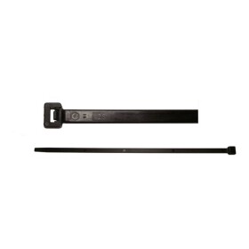 CellPack 146446, KS 12.5/1000/schwarz, sťahovacie pásky, 12.5 mm, 1000 mm, čierna, s plastovými kliešťami, odolné voči UV žiareniu, 50 ks; 146446