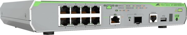 Allied Telesis L3 GIGABIT SWITCH 8X 10/100//1000-T 1X 1/2.5/5/10G-T 1X SFP+