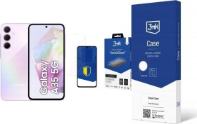 Samsung Galaxy A35 5G 6/128GB Fioletowy (SM-A356BLVBEUB) + FlexibleGlass + Etui Clear Case