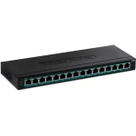 Trendnet 16-portový PoE+ switch s 2x SFP / Switch / 16x Gigabit PoE+ / 123 W / 32 Gbit/s / kovové prevedenie (TPE-TG160H)