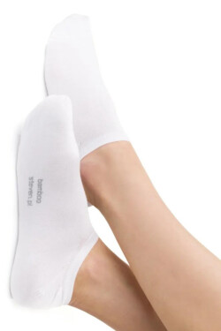 Bambusové ponožky unisex 094 bílá 44-46