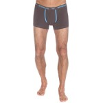 Bushman boxerky Edward 3Pack tmavohnedé/tmavošedé/svetlomodré M