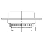 Molex 1731090322 zástrčka D-SUB Pólov: 37 1 ks Bulk; 1731090322