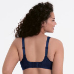 Bobette podprsenka s kosticami Full Cup 5289 navy blue - RosaFaia 380 maritime blue 75G