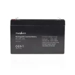 Nedis Dobíjací olovený akumulátor / Olovené / Dobíjací / 6 V / 7200 mAh (BALA72006V)