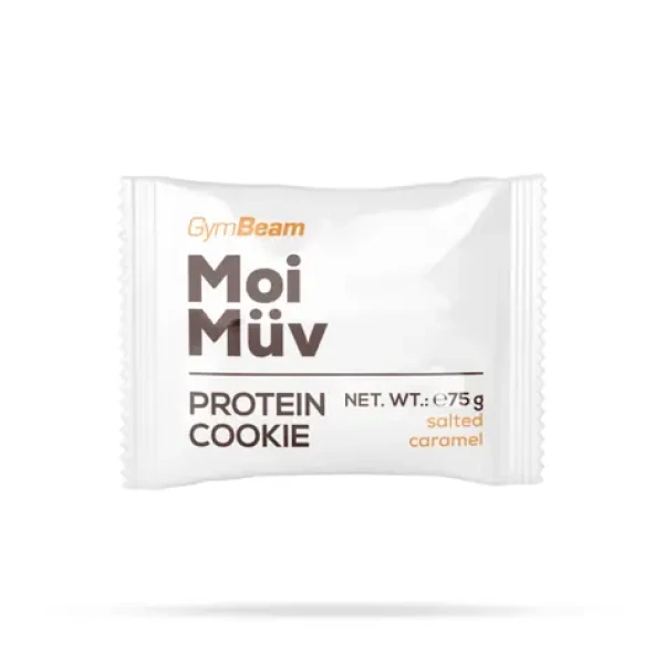 MoiMüv Protein Cookie - GymBeam (slaný karamel, 75 g) (48406-15-slanýkaramel-75g)