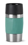 Emsa TRAVEL MUG Compact Petrol / Termohrnček / 300 ml / Nerezová oceľ / Vákuová izolácia (N2160300)