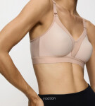 TRIACTION - Športová podprsenka na jogu a pilates Triumph NEUTRAL BEIGE 85F