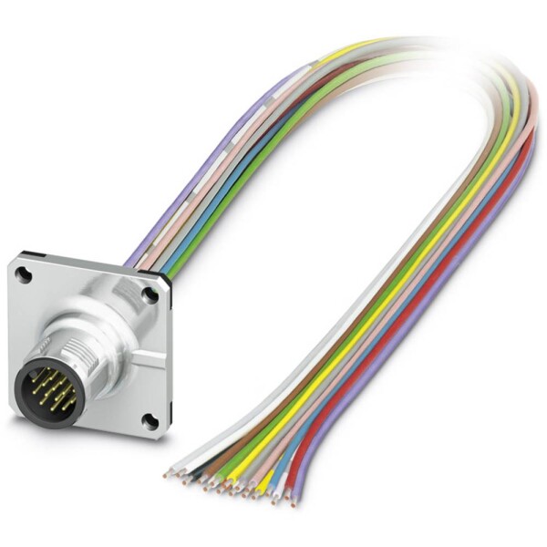 Flush-type connector SACC-SQ-M12MS-17CON-20/0,5 1441723 Phoenix Contact; 1441723