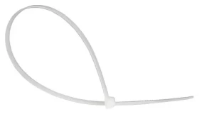Good Connections Sťahovacie pásky 250x4,8 mm transparentné / Sťahovacie pásky / znovuotvárateľné / nylon / 100 ks (KAB-25T48)