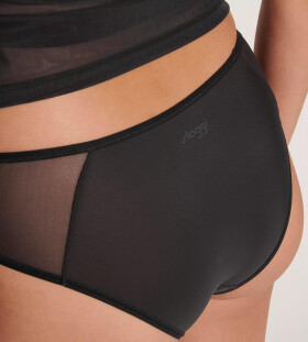 Dámske nohavičky Soft ADAPT Hipster - BLACK - čierne 0004 - SLOGGI BLACK XXL