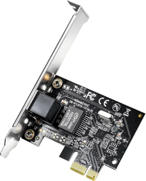 Cudy PE10 / Sieťová karta / PCI Express / RJ45 Gigabit / Low-profile bracket (PE10)