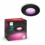 Philips Hue WACA Xamento podhľadové LED svietidlo 1x GU10 5.7W čierna / 350lm / 2000-6500K / RGB / IP44 (SKL000409691)