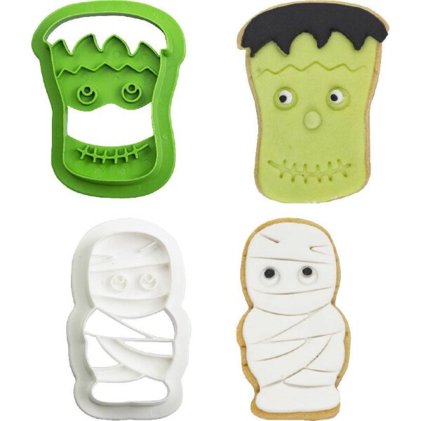 Vykrajovátko mumi a Frankensteina 8 cm - Decora - Decora