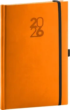 NOTIQUE Týždenný diár Aprint Top 2026, oranžový, 15 x 21 cm (PGD-TA5AT-6858)