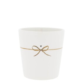 Bastion Collections Keramický latte hrnček Bow 240 ml