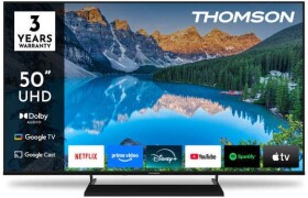 Thomson 50UG5X15 televízor127 cm (50") 4K Ultra HD Smart TV Wi-Fi Čierny