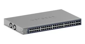 Netgear GS752TXUP / Switch / 48x Gigabit RJ-45 / PoE / Šedá (GS752TXUP-300EUS)