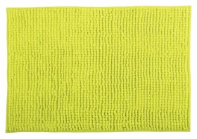 MSV CHENILLE kúpeľňová predložka 40 x 60 cm limetková / mikrovlákno / protišmyková