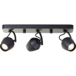 Brilliant G06716/86 Deckenleuchte 45cm stropné svetlo GU10 čierna; G06716/86