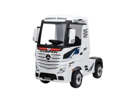Mamido Detské elektrické auto Mercedes Actros biele