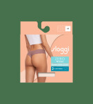 Dámske nohavičky ZERO Modal 2.0 Hipstring 2P - WHITE - ecru 6308 - SLOGGI WHITE XL