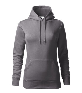 Mikina s kapucňou steel grey XL