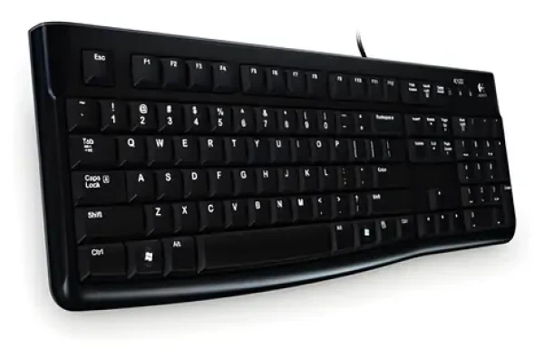 Logitech K120 for Business CH čierna / klávesnica / drôtová / USB (920-002645)