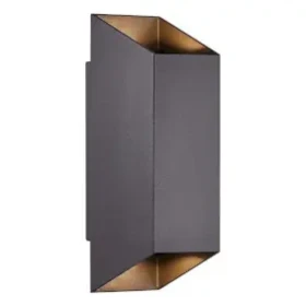 Nordlux Nico Square 22 čierna / Vonkajšie nástenné svetlo / GU10 / 2x35W / LED (2218221003)