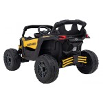 Mamido Elektrické autíčko Buggy Can-Am Maverick 24V 4x200W žlté