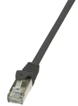 LogiLink čierna / Patch kábel / Cat 6 / F / UTP / RJ-45 / 5 m (CP2073S)