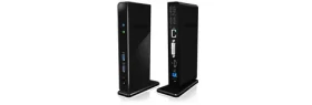 Icy Box IB-DK2241AC multi-dokovacia stanica pre notebook a PC čierna / 2x USB 3.0 / HDMI (IB-DK2241AC)