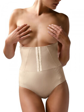 Dámske nohavičky sťahovacie korzetové bezšvové slip corsetto Gold Telová - Controlbody S/M tělová