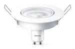 Philips Frame LED 1x3W biela / LED podhľadové svietidlo GU10 / 250lm / 2700K / 9 cm / IP20 (SKL000313391)