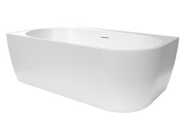 Voľne stojaca vaňa SAT Brevis 159x84 cm akrylát ľavá SATVBRE1600L SATVBRE1600L