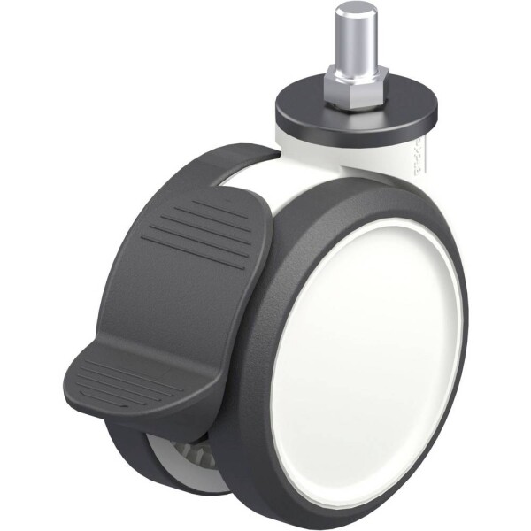 Blickle 763209 dvojité plastové otočné pojazdové koliesko; 763209