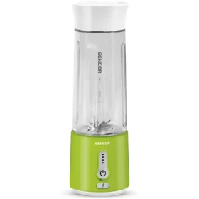 Sencor SBL 131GR zelená / Prenosný smoothie mixér / 150 W / Integrovaná batéria / 500 ml (8590669361403)