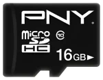 PNY Performance PLUS 16GB / Pamäťová karta / microSDHC / Class 10 (P-SDU16G10PPL-GE)