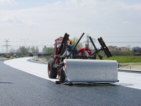 Výstužný kompozit do asfaltu zo sklenených vlákien – PGM-G 50/50 - pevnosť 50/50 kN/m - 1,9×100 m [190 m²]