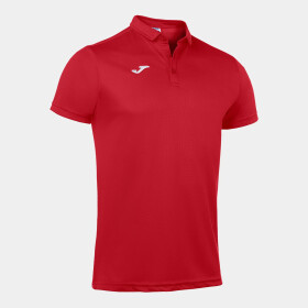 Pánska polokošeľa Joma Polo Shirt Hobby S/S Red XXL