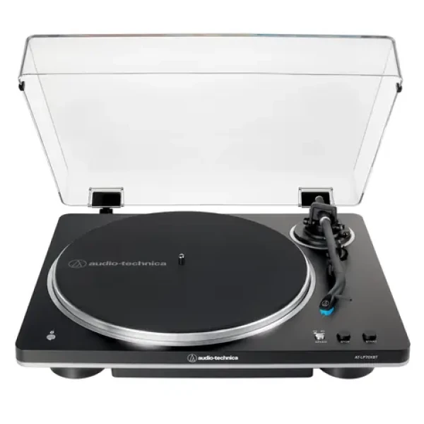 Audio-Technica AT-LP70XBT čierna / Gramofón / 33.345 RPM / RCA / predzosilňovač (AT-LP70XBTBK)