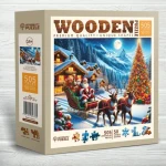 Wooden City Drevené puzzle Santove sane 505 dielikov