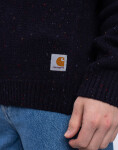 Carhartt WIP Anglistic Sweater Speckled Dark Navy M