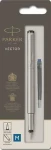 PARKER Vector Stainless Steel hrot M / plniace pero / farba náplne: modrá (1870805)