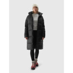 Dámska dlhá bunda W 4FWAW24TDJAF475-20S čierna - 4F XL