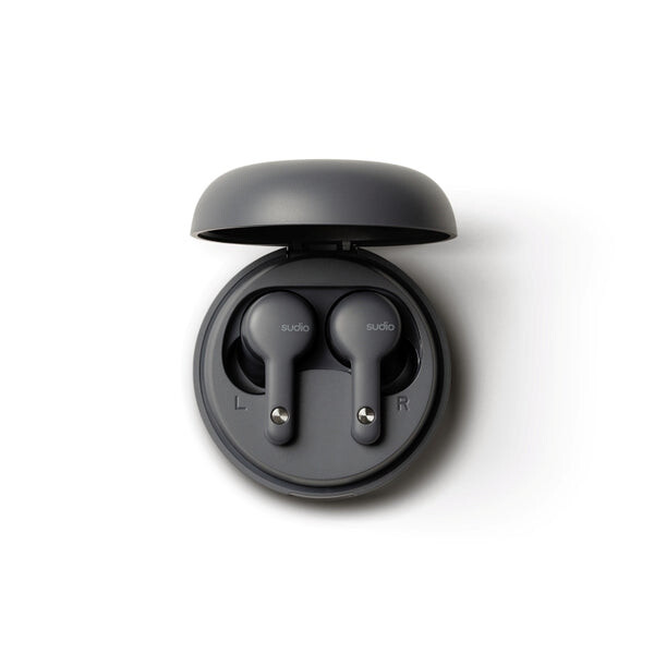 Sudio Sudio A2 Belaidės Bluetooth Earbuds Anthracite