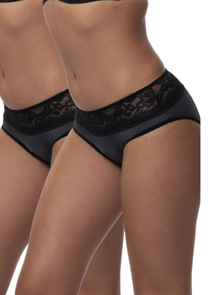 Dámske denné menštruačné nohavičky Dorina D001988MI071 S černá