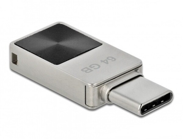 Delock STICK DELOCK Mini USB 5Gbps USB-C Speicherstick 64GB Metallgehäuse