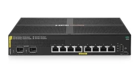 HPE Aruba CX 6000 8G S4R23A / Switch / 8x GigE RJ-45 / PoE + 67W / 2x SFP / L2/L3 riadený (S4R23A)