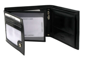 Pánske peňaženky N992 RVTS čierna jedna velikost